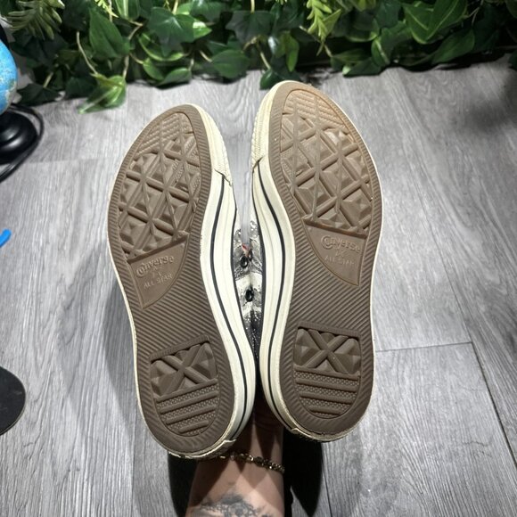 Converse Chuck Taylor All Star Women’s Satin Floral OX 559864C Low Shoes Size 8 - Picture 7 of 9